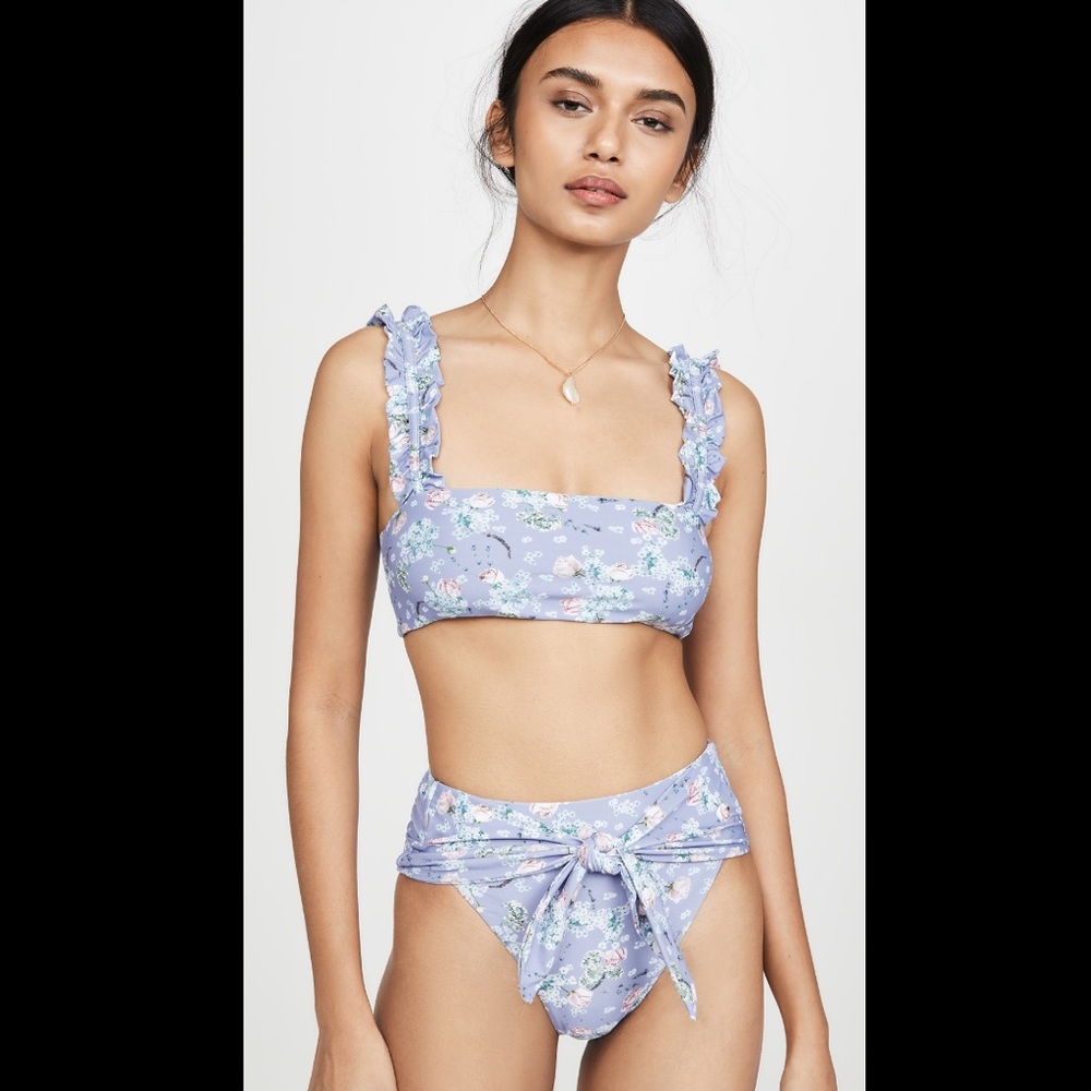 WeWoreWhat Como bikini top & bottom